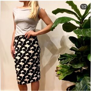 Ava Sky / Fighting Eel Skirt Zulu in Navy Blossom print - NWT